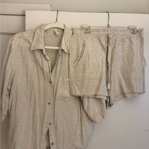 Gentle Fawn Natural Linen Shirt